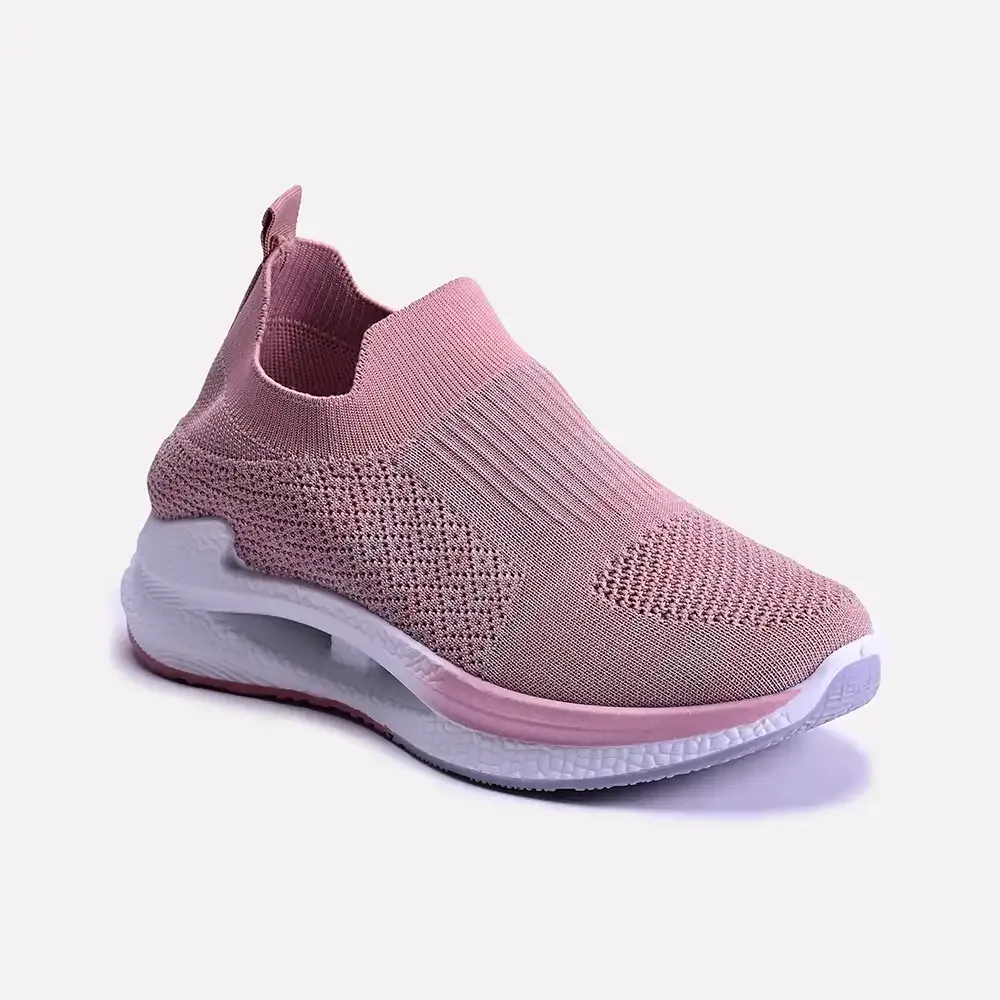 Motion Control Design Nicole Pink Slip On Sneakers 0440687