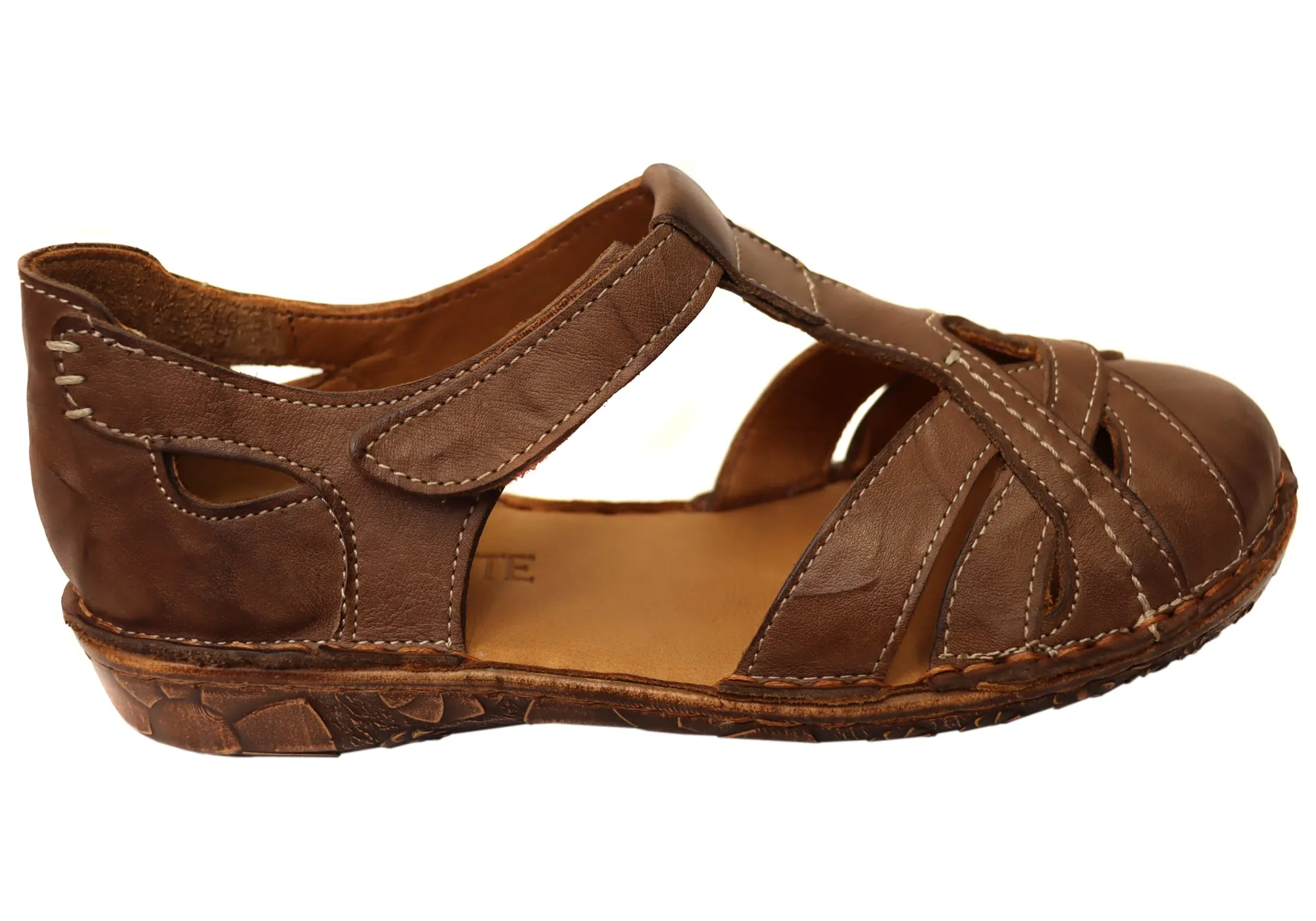 Orizonte Banjo Womens European Comfortable Leather Shoes Work Base Winter Chill