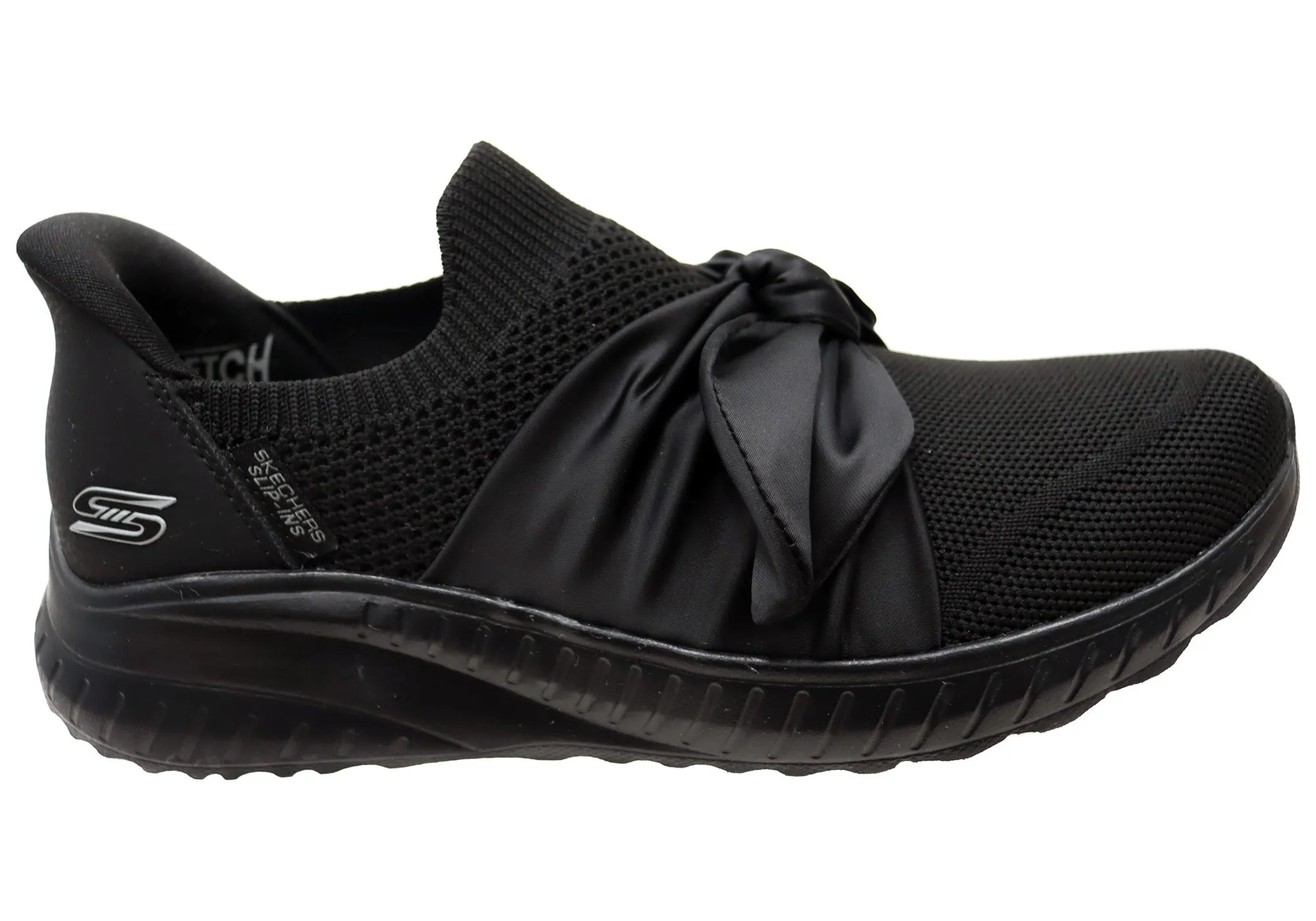Skechers Womens Slip Ins BOBS Squad Chaos Inspire Away Shoes High Arch Everyday