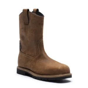 Protective Finish Nature Lover Lundbreck Men's Waterproof 8" Pull-On Work Boots 837CBN