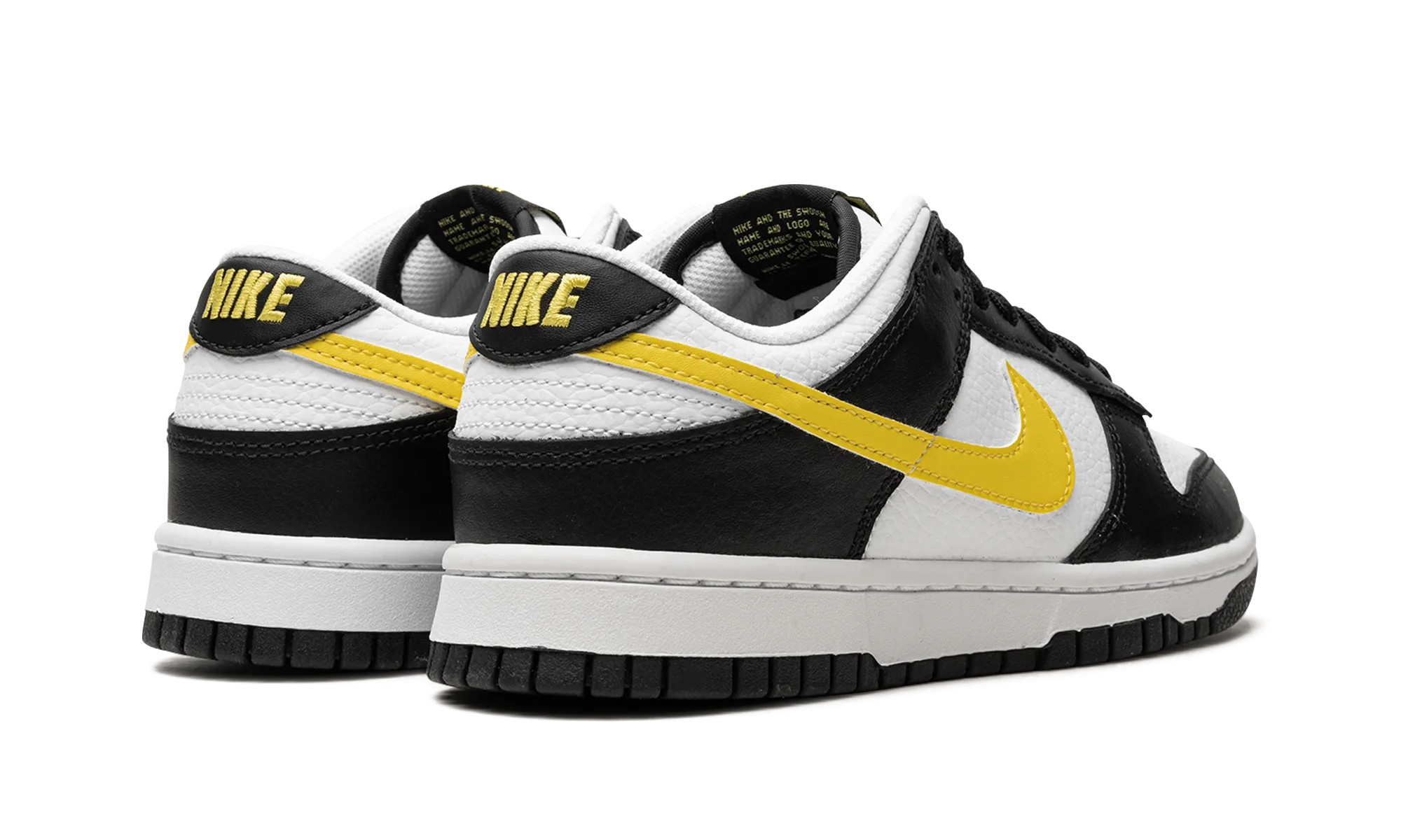 QuickDry Breezy Fit Dunk Low "Black Opti Yellow"