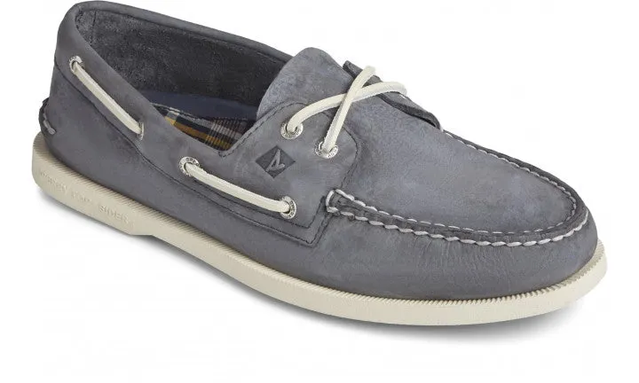 Authentic Surf Boat Shoe - Grey Inner Softness Smooth Feel