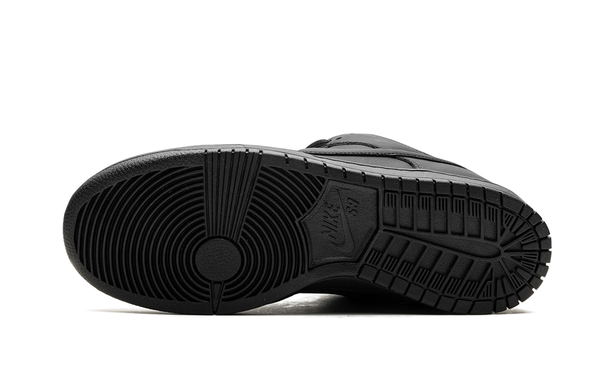 All Around platform SB Dunk "Triple Black"