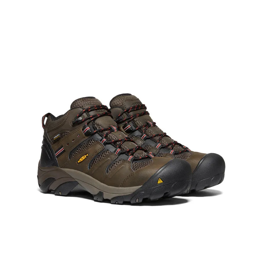 Soldier Men's Lansing Mid Waterproof (Steel Toe)  |  Cascade Brown/Brindle