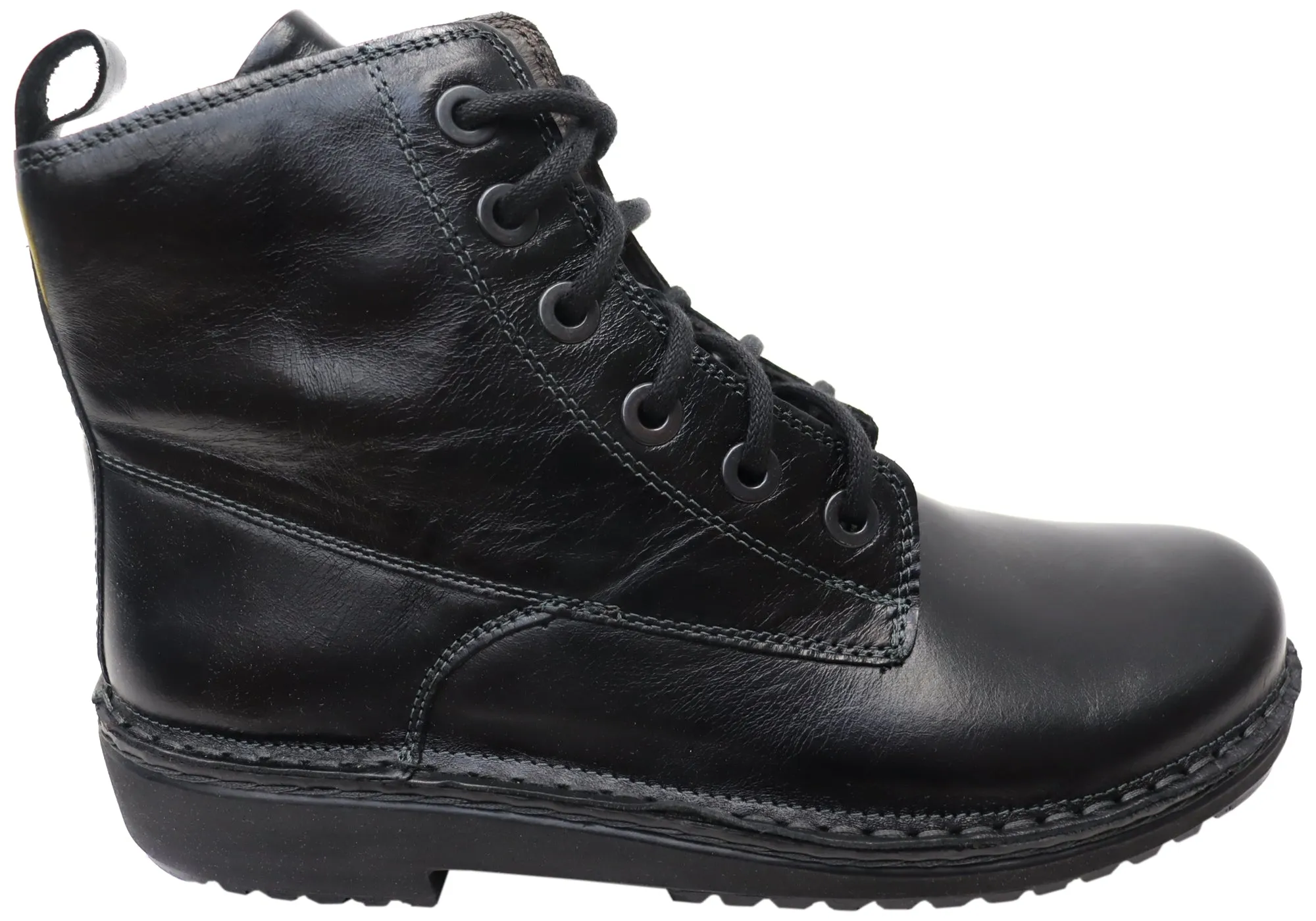 Naot Claudia Womens Leather Comfortable Supportive Lace Up Boots Breathable Windy Weather sole