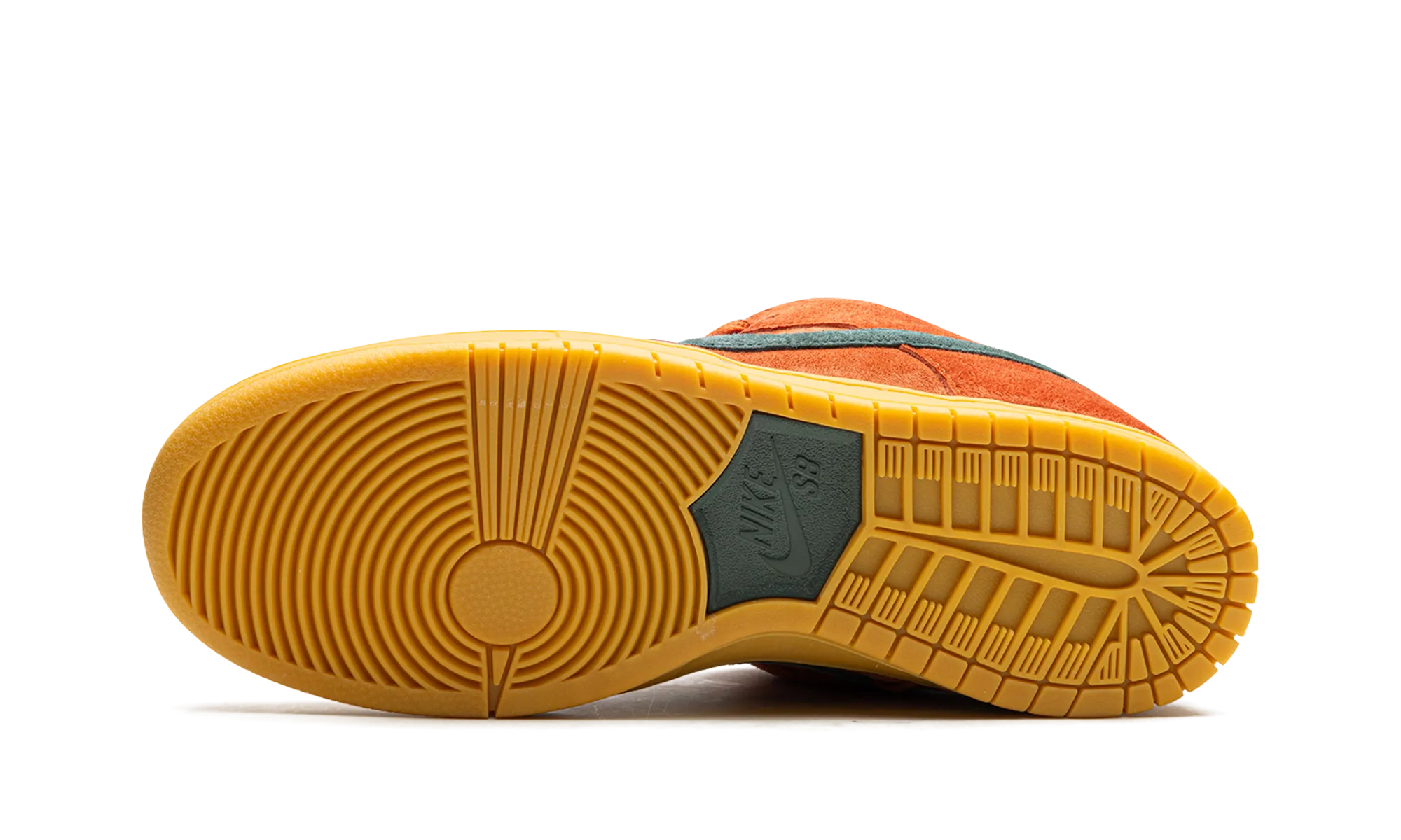Nike SB Dunk Low Pro "Burnt Sunrise" mesh ventilation Route Walk