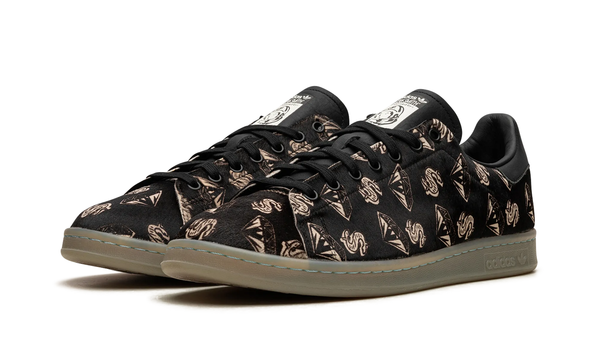 Dawn Walk Comfortable Upper Stan Smith Ponyhair "Pharrell Williams X Billionaire Boys Club - Black"