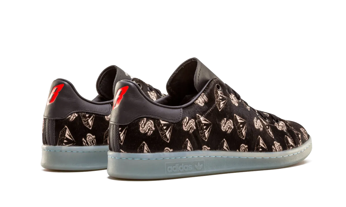 Urban Comfort Cool Design Stan Smith Ponyhair "Pharrell Williams X Billionaire Boys Club - Black"