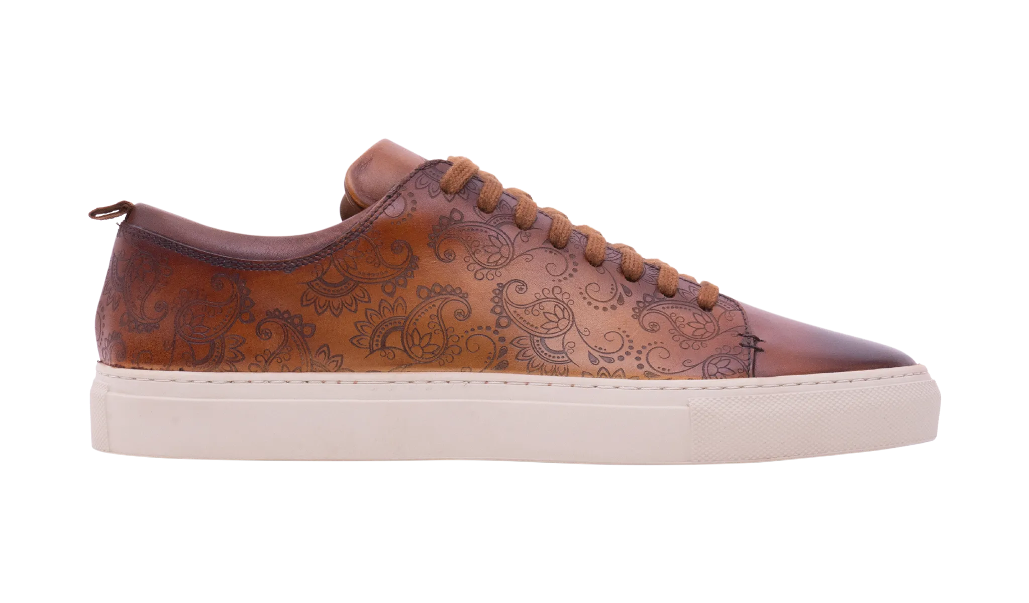 Paisely - Cedar Hand Painted Premium Technology