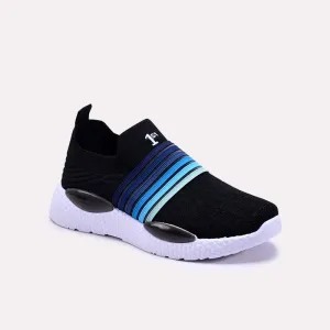 Saphira Black Slip On Sneakers 0440757 Luxurious Comfort Retro Styling