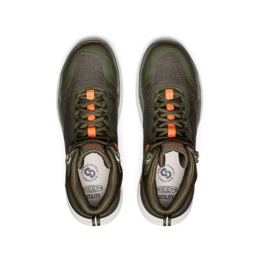 Men's Synchro Waterproof Work Boot (Carbon Toe)  |  Forest Night/Gum Airport Look Versatile Wear