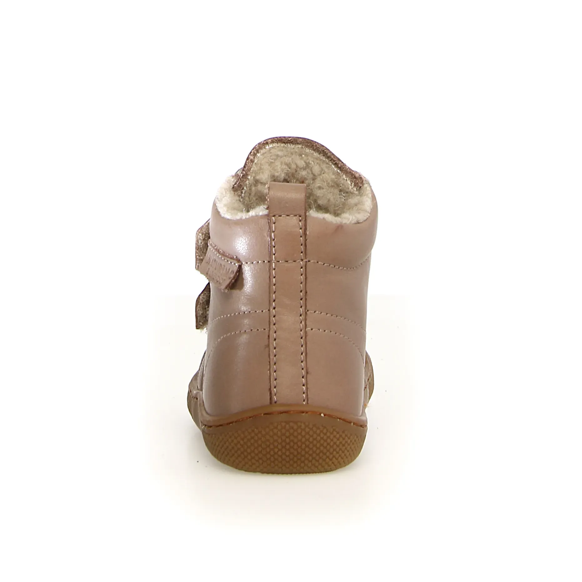 sweat-wicking Naturino Wigghi Barefoot Vl Boy's and Girls Half Boots - Taupe