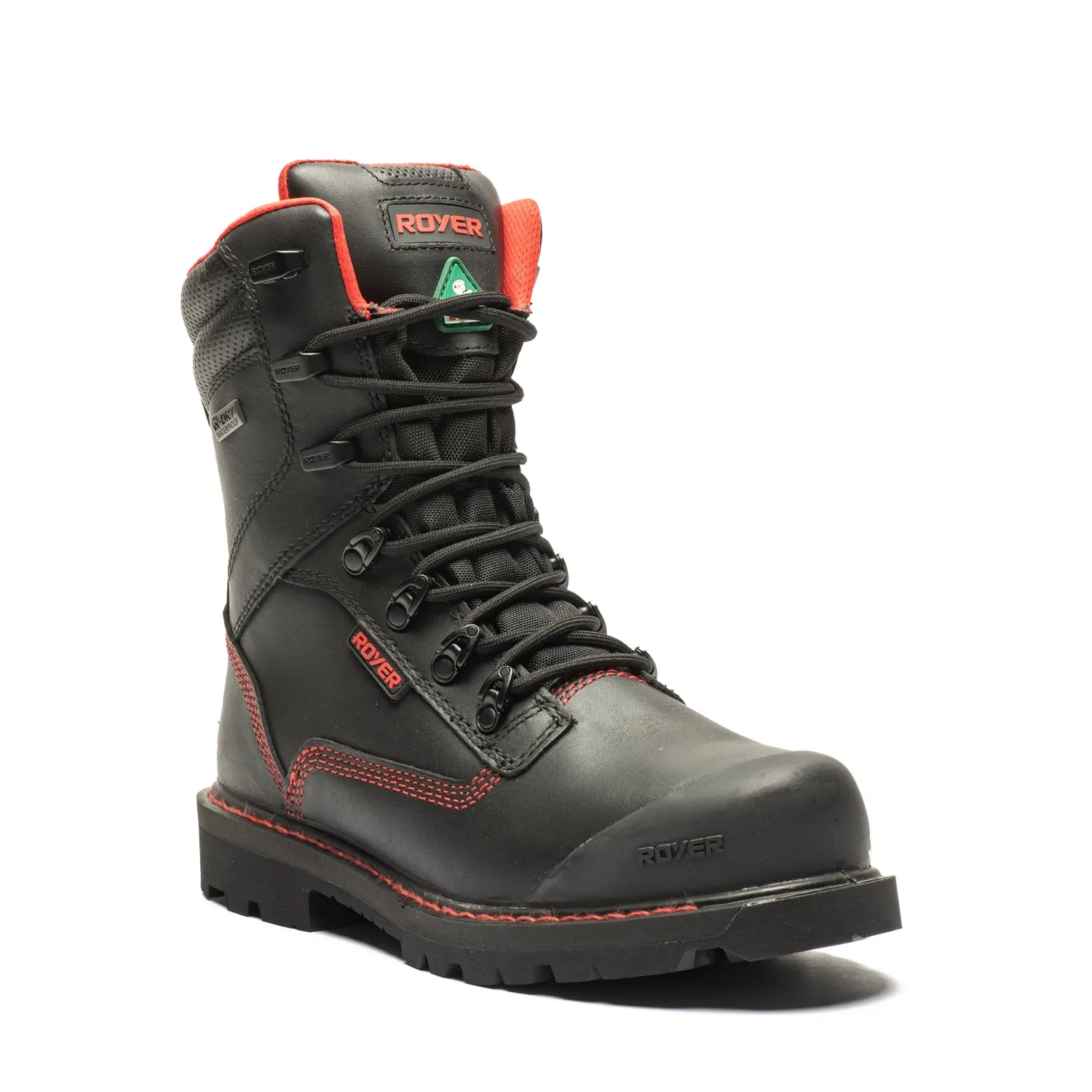 Revolt Men's 8" composite toe leather work boots 8900RT Comfort Lining Comfort Seeker Outdoor Daily