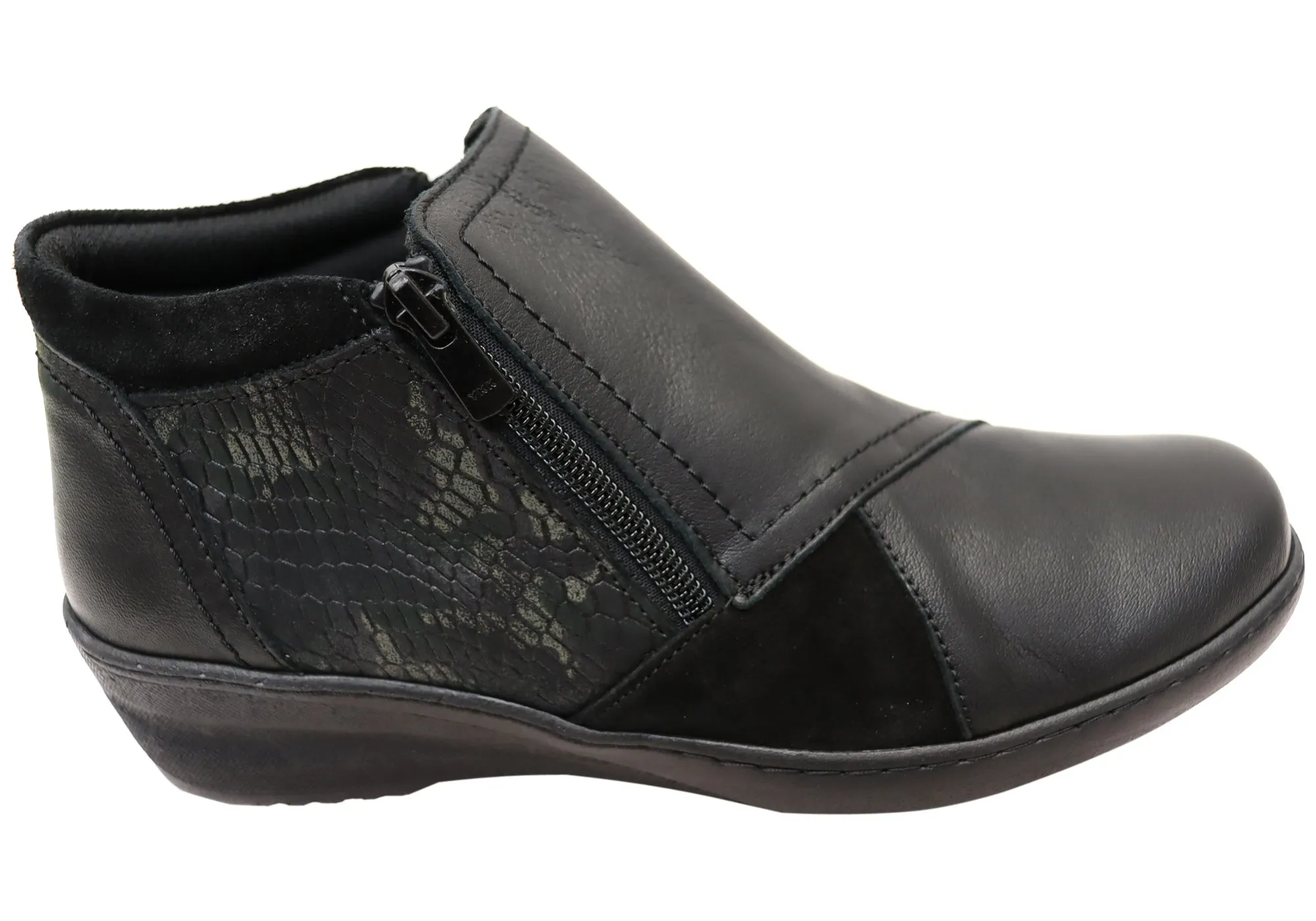Cabello Comfort CP462-18 Womens European Comfortable Leather Boots Art Soul