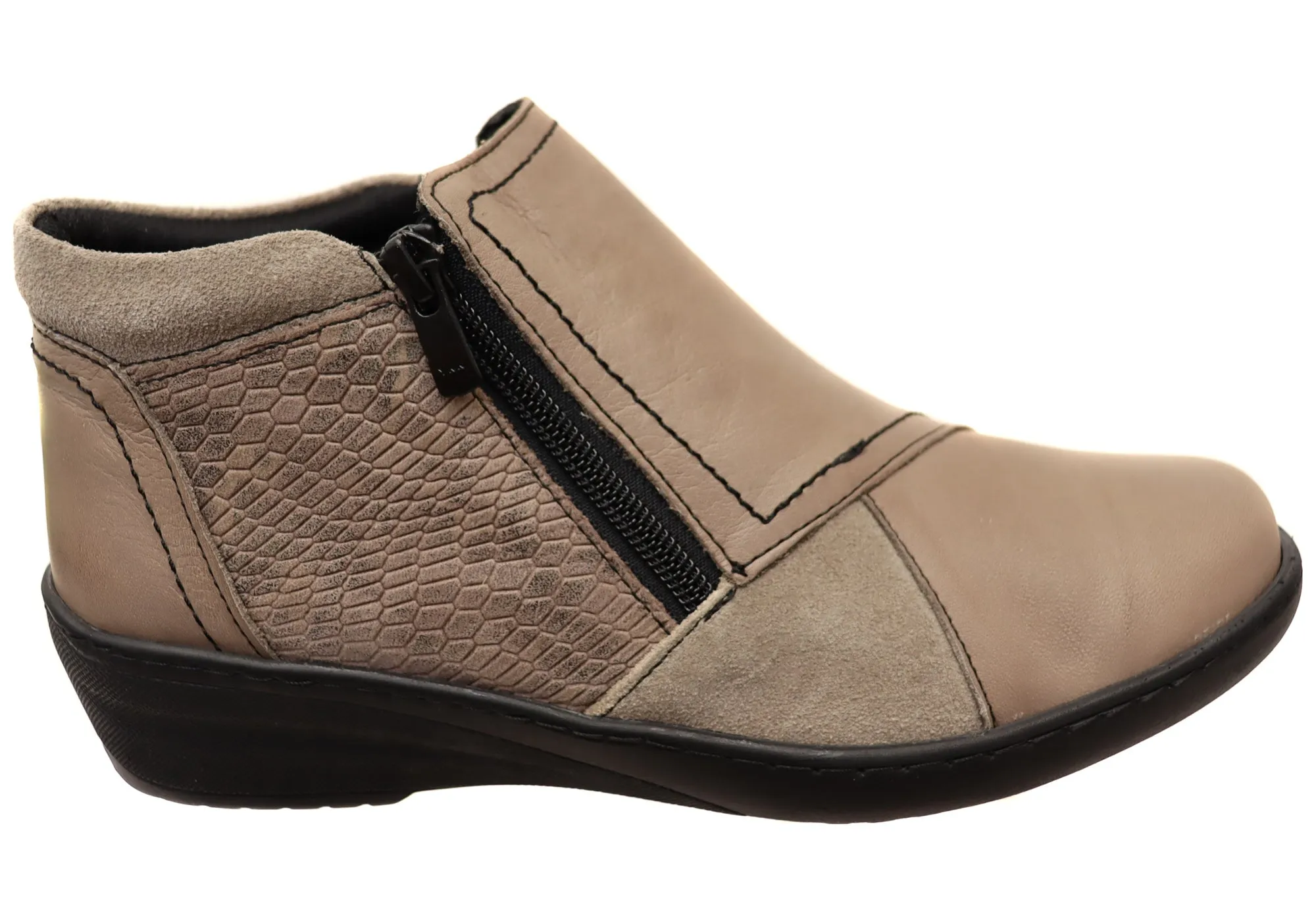 Everyday Wear Cabello Comfort CP462-18 Womens European Comfortable Leather Boots