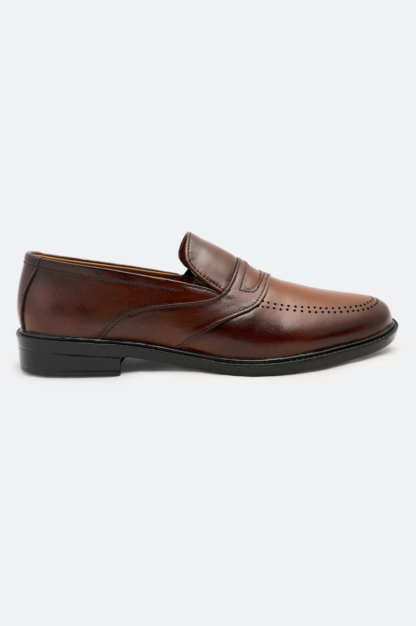 Icon Mode Brown Slip On Formal Moccassins Shoes