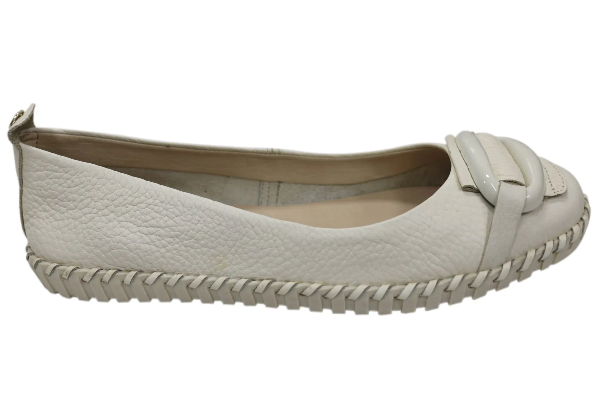 Bottero Lilliana Womens Comfortable Leather Flats Shoes Made In Brazil Chase Step Dawn Jog
