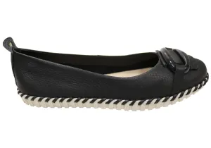 Bottero Lilliana Womens Comfortable Leather Flats Shoes Made In Brazil Bridge Jog