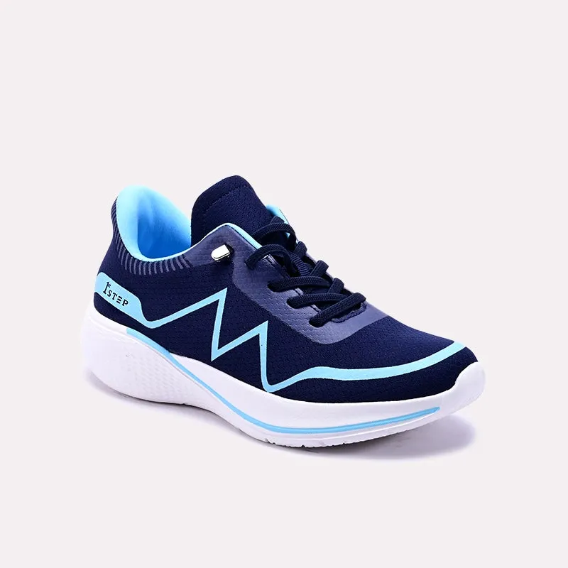 Blue Sneaker Shoes 0440777 Motion Vibe Temperature Regulating Lining