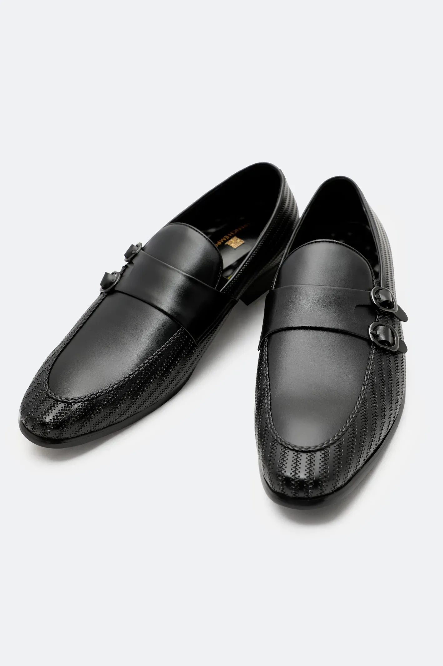 Prestige Look Consistent Pace Black Men Formal Moccassins