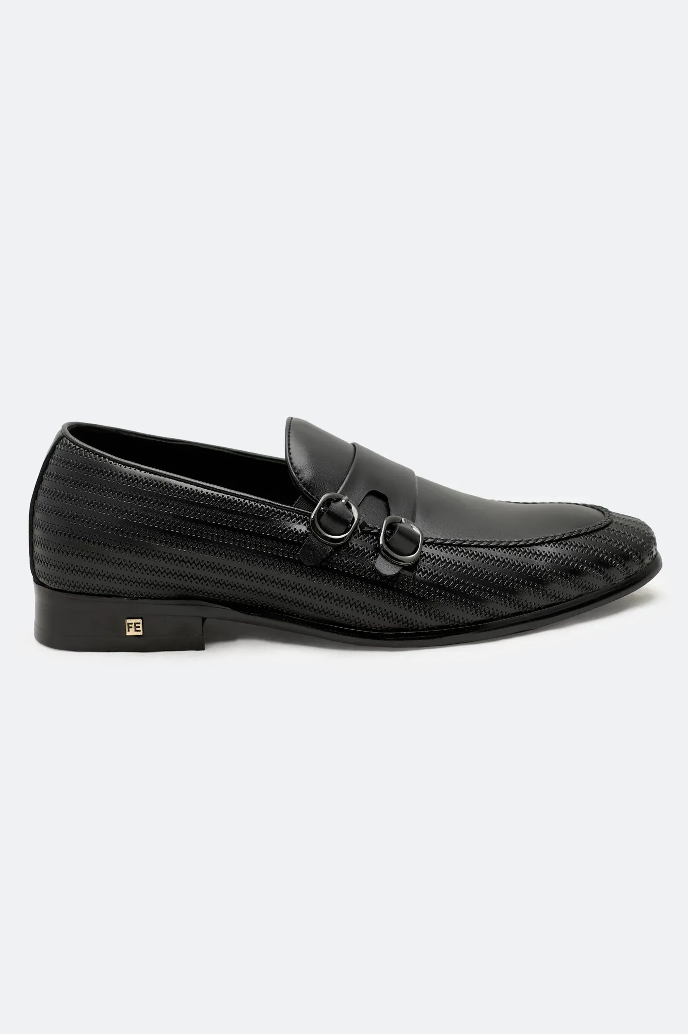 Black Men Formal Moccassins Time Friendly