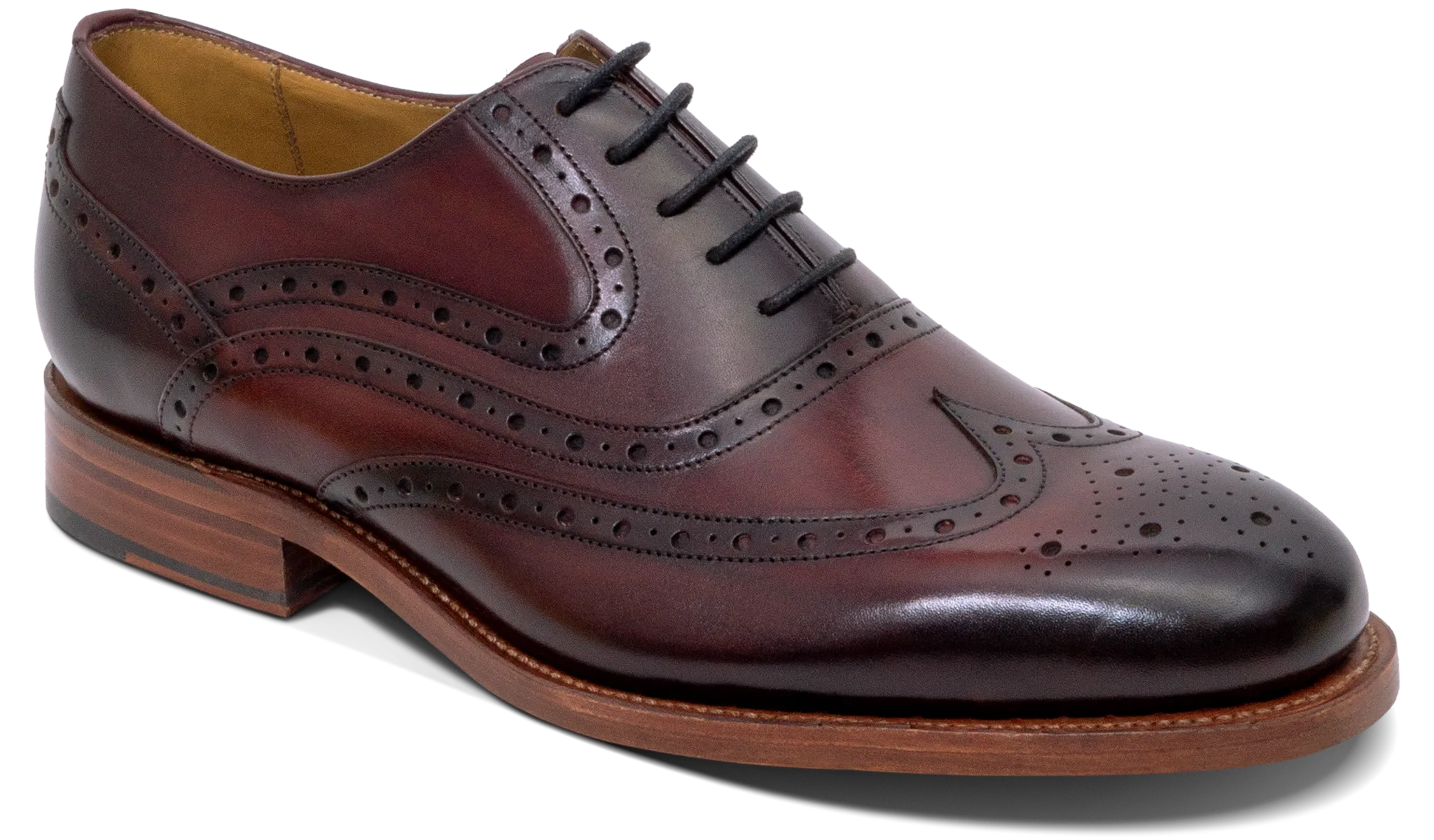 Liffey - Hand Brushed Burgundy Pad Soft