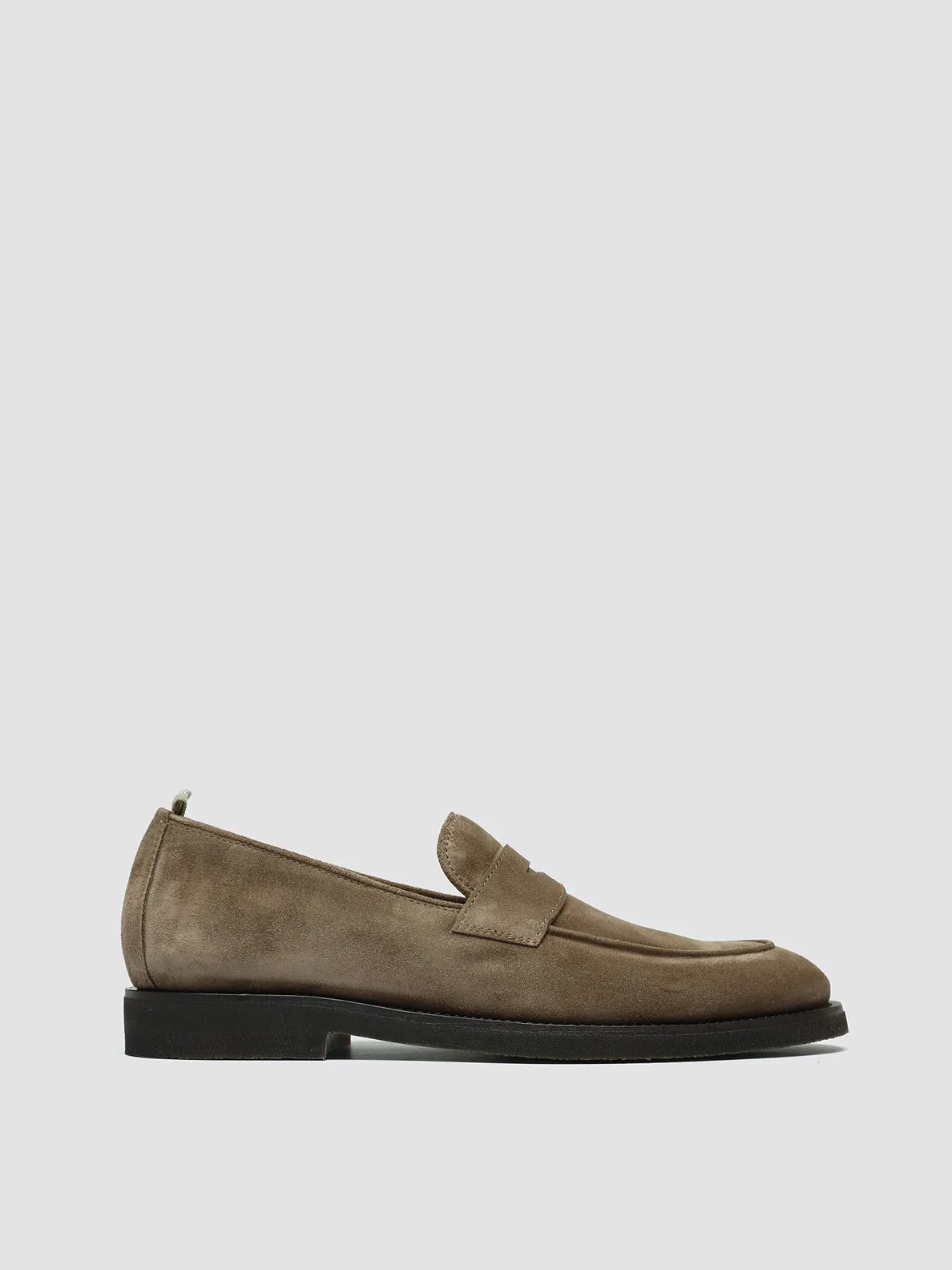 Stitch Free OPERA FLEXI 101 - Taupe Suede Penny Loafers