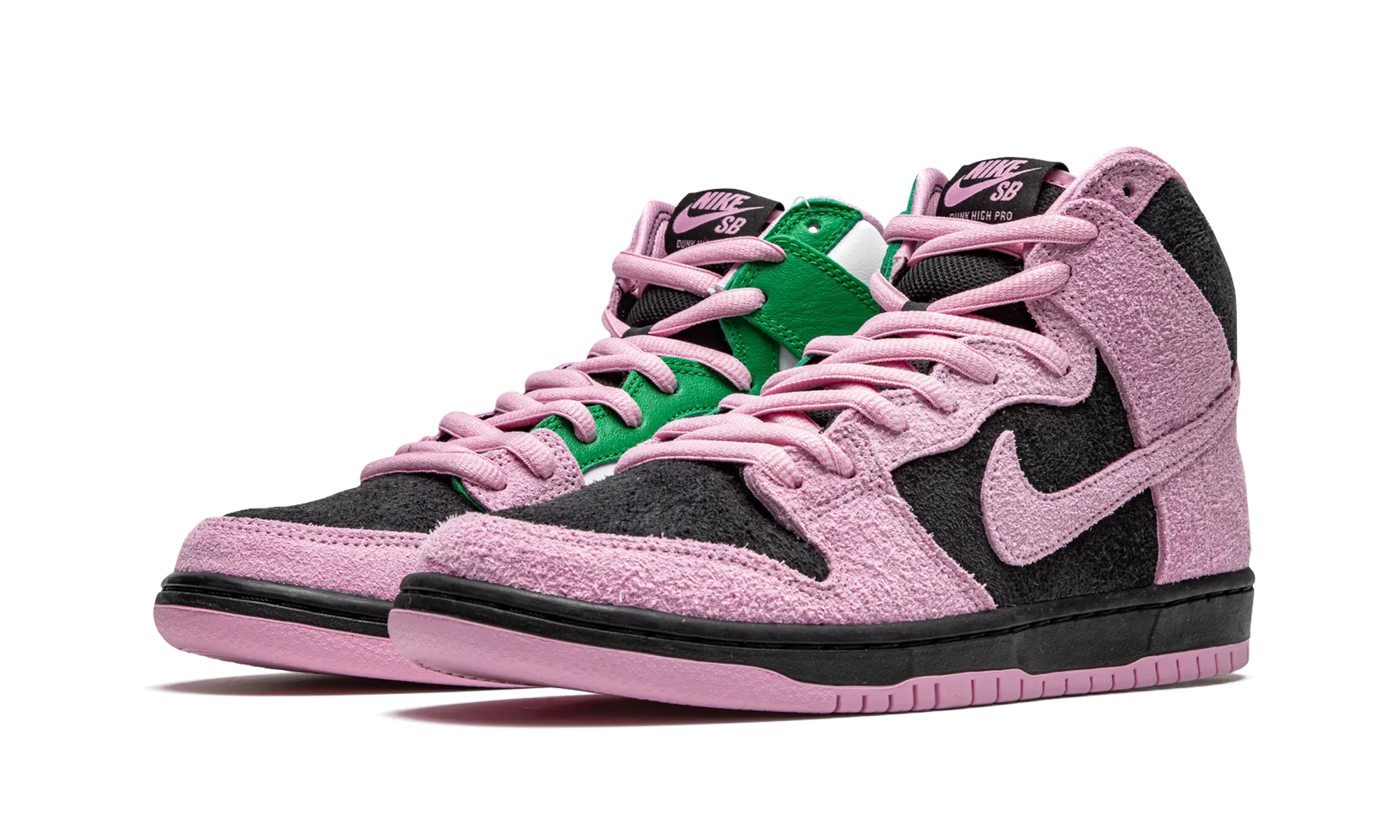 SB Dunk High "Invert Celtics" Minimal Detail