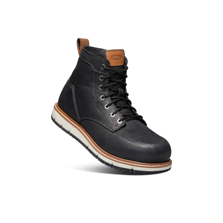 Men's San Jose 6" Boot (Aluminum Toe)  |  Black/Caramel Cafe Urban Explorer Fashion Focused