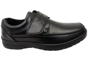 Woodlands Mens Sigmund 2 Comfortable Adjustable Strap Shoes Even Step