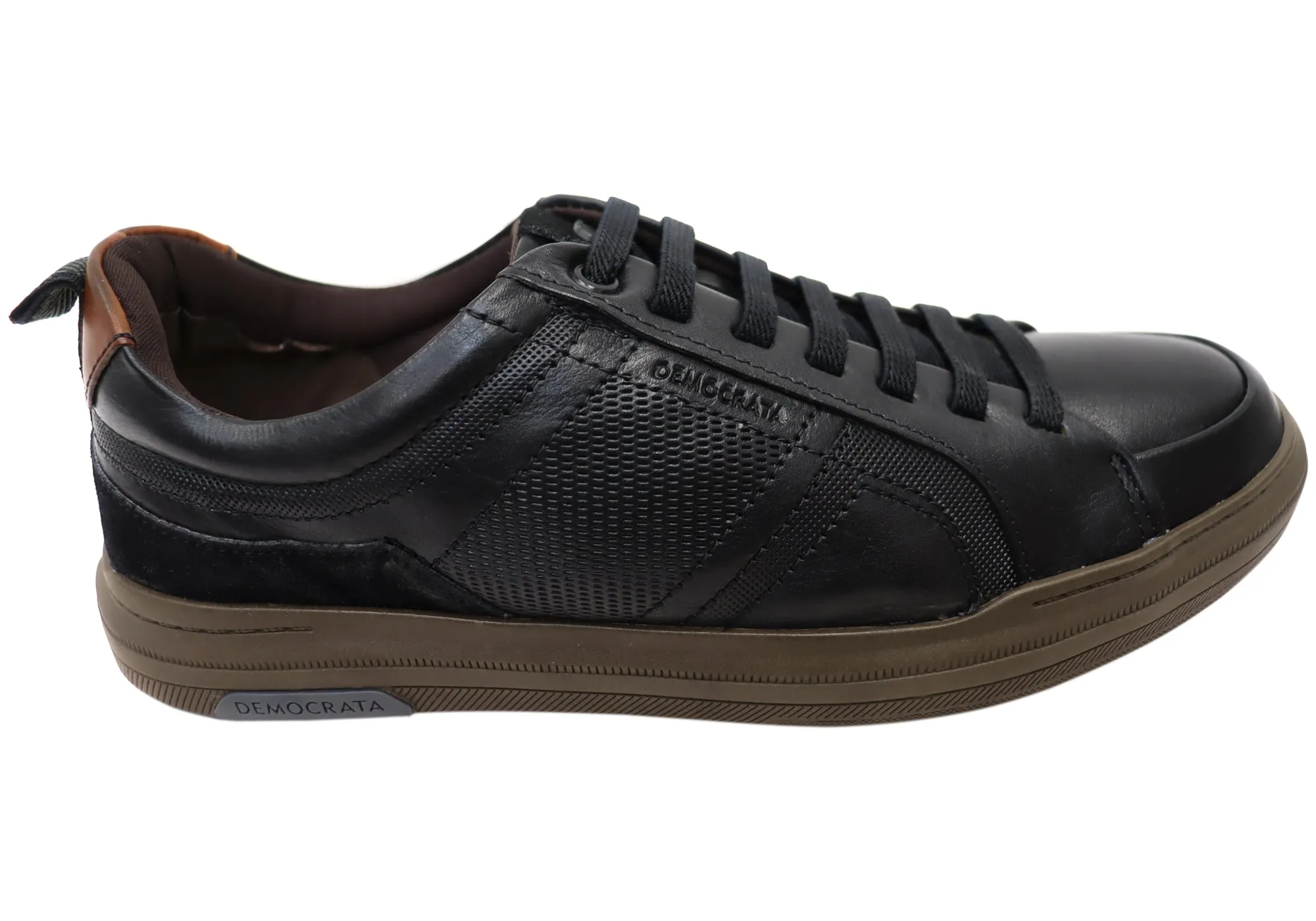 Comfortable Fit Shoes Cool Choice Democrata Winton Mens Comfortable Leather Casual Shoes Made In Brazil
