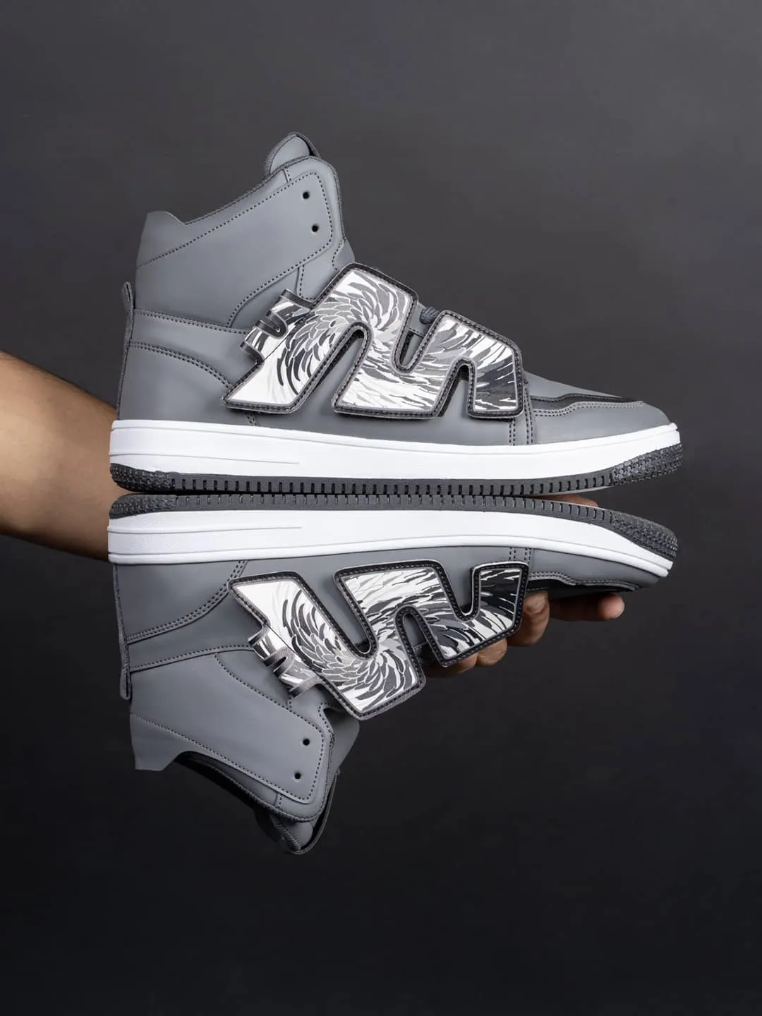 Bacca Bucci High-Top PATCH-PLAY Men's Sneakers Good Traction