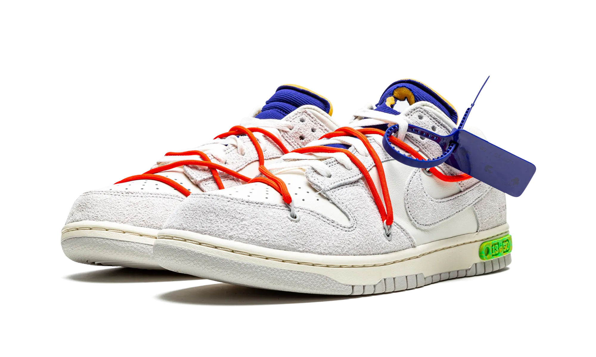 Synthetic Outdoor Step Dunk Low "Off-White - Lot 13"