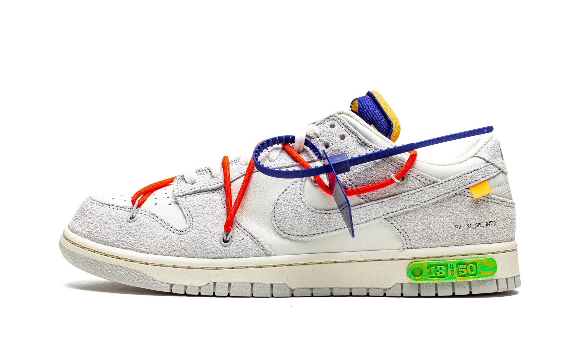 Feather Light light feel Dunk Low "Off-White - Lot 13"