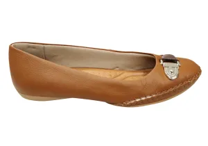 Usaflex Alinna Womens Comfortable Leather Shoes Made In Brazil Smart Edge